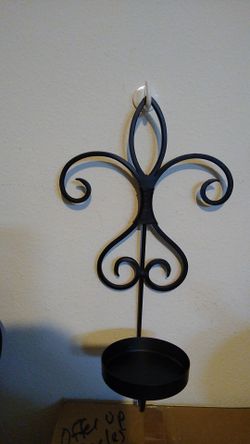 Black decorative Wall Valance