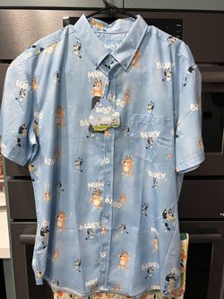 Bluey And Bingo “Meet The HEELERS” Men’s shirt
