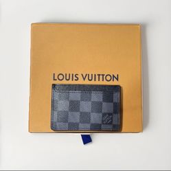 Louis Vuitton Neo Porte Cartes Damier Graphite Grey Card Holder