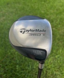 Taylormade 360 Ti 10.5° Driver Ultralite R-80 Regular Graphite Mens RH