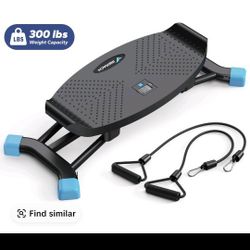 Merach Balancing Machine, Leg Exercise Low Impact Plyometric Training Fun Cardio Trainer Full Body Aerobic Exercise Equipment