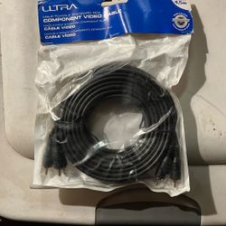 Ultra HD 15’ Component Video Cable