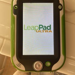 Working LeapFrog LeapPad green Tablet with Stylus