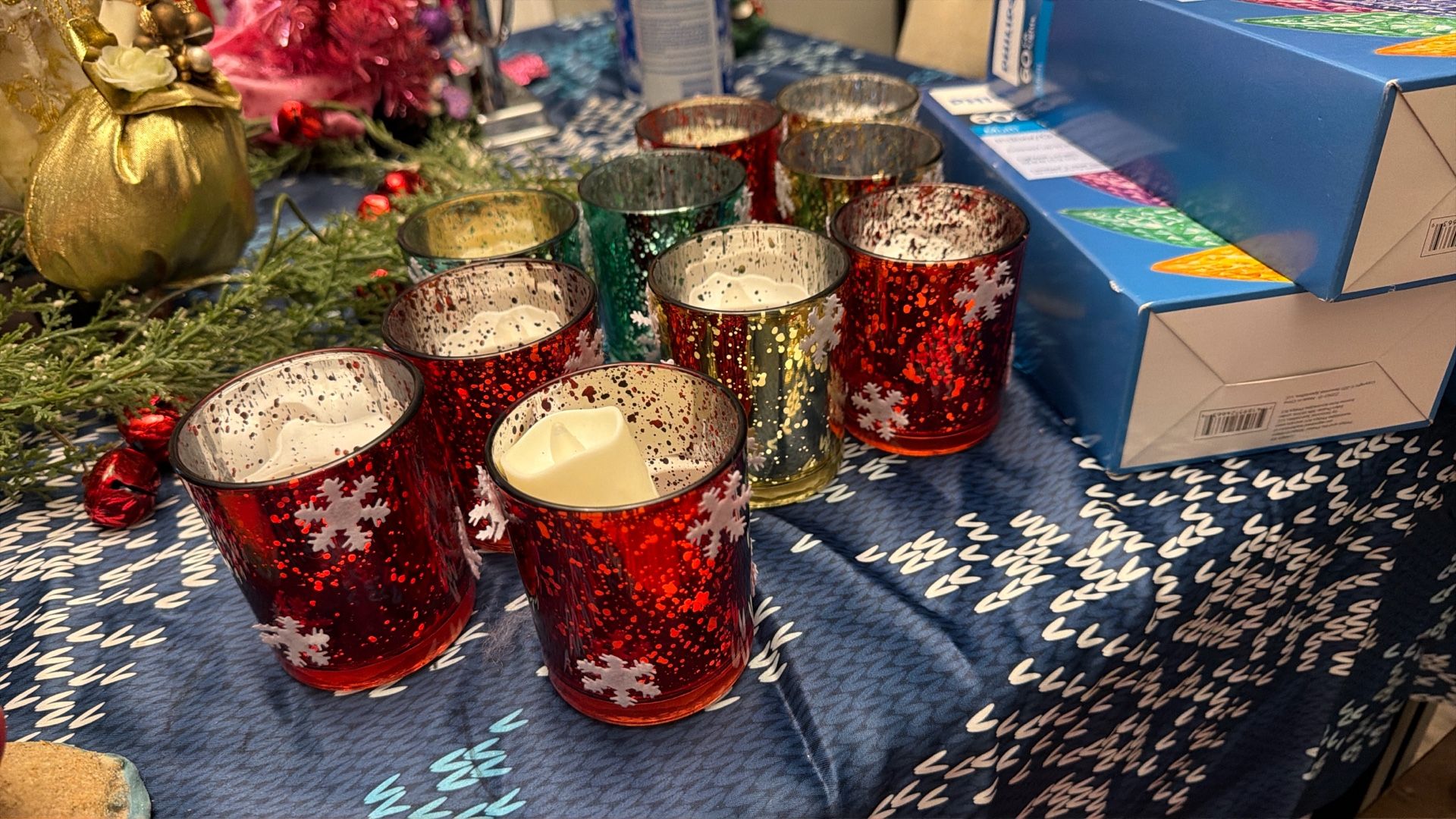 10 Christmas Candle Holders 