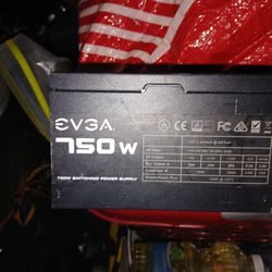 EVGA 750 POWER SUPPLY 