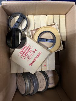 Lot WWII MORSE CODE  Machine Paper Tape Reel WW2 USA Continental Instructograph