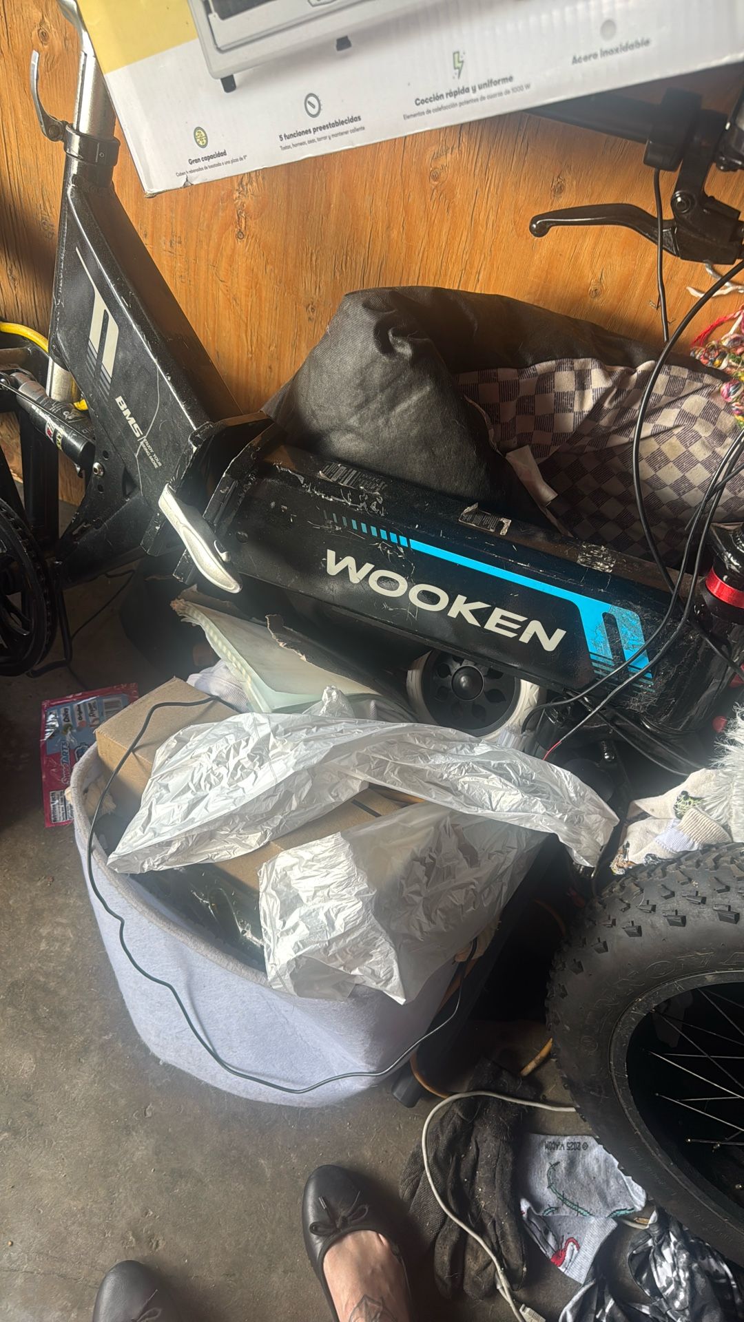 Lukin folding electric bike