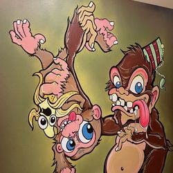 Original one-of-a-kind Kyle Schindler signed painting.