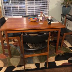 Teak Table And Chairs