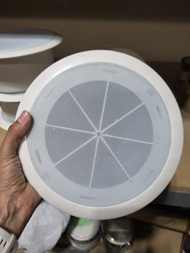 6-Pack Pyle Pro PDICS6 6.5″ In-Ceiling Speakers – 120 W Each