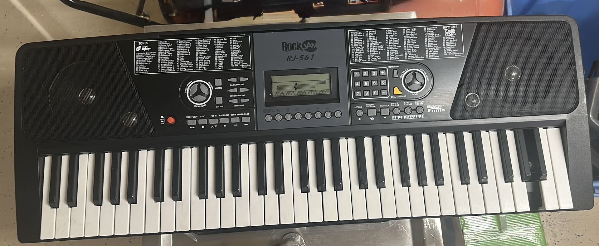 ROCK JAM RJ-561 Keyboard