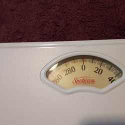 Sunbeam Dial Bathroom Scale
