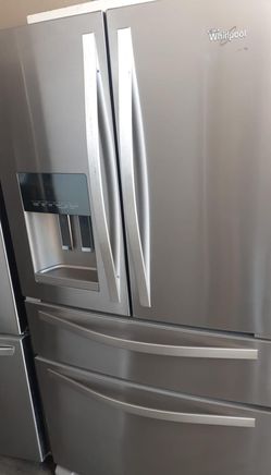 Whirlpool 4-Door Stainless Steel Refrigerator
