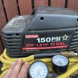 Craftsman Air  Compressor  150 PSI - 15 Gal