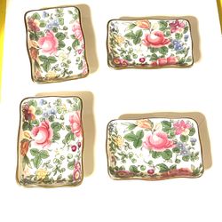 Staffordshire Bone China Plates