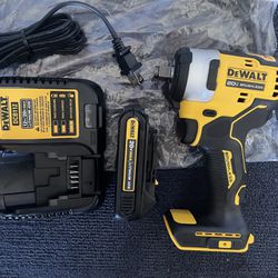 DEWALT 20V MAX Cordless Brushless 1/2 in. Impact Wrench with Hog Ring Anvil (battery And Charger Included)