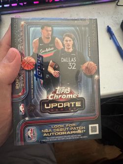 New nba topps chrome update blaster box