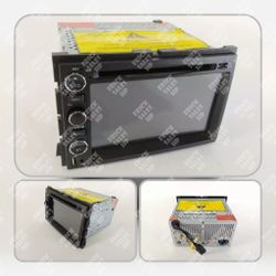 New Double Din GPS Navigation Bluetooth USB Mirror Screen 