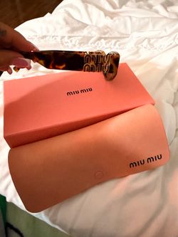 Miu miu glasses