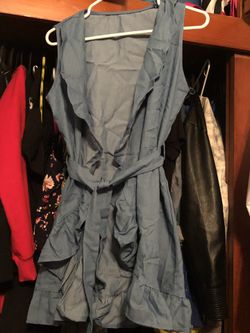 Denim dress