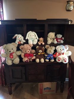 Stuffed animal teddy bear lot