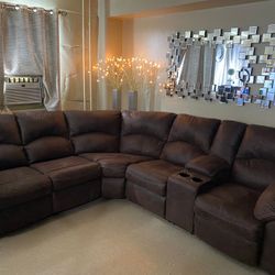 Ashley Tambo Manual Reclining Sectional 