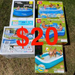 Inflatable Swimming Pools Brand New 