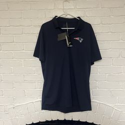 Mens New England Patriots Nike Polo Nwt 