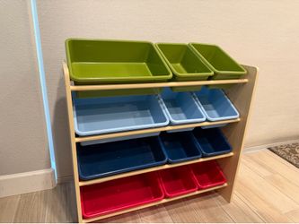 Toy organization shelf