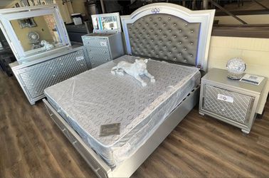 Bedroom set twin/full/queen/king/cal king same day delivery