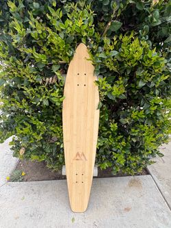 Magneto Bamboo Cruiser Longboard – Barely Used Like New