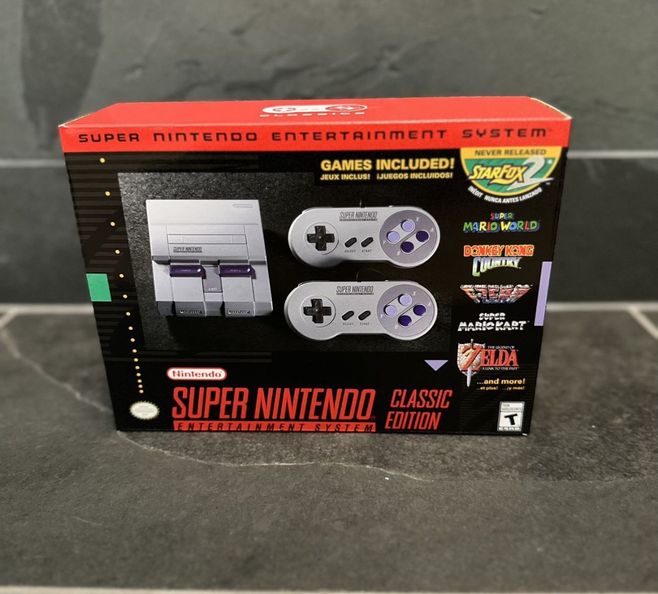 Super Nintendo SNes Console