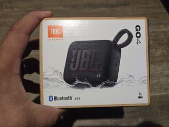JBL GO4 Portable Wireless Speaker Bluetooth Waterproof Dust-proof IP67 Black NEW