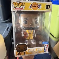 LeBron James Funko Pop #97 10inch Walmart Release