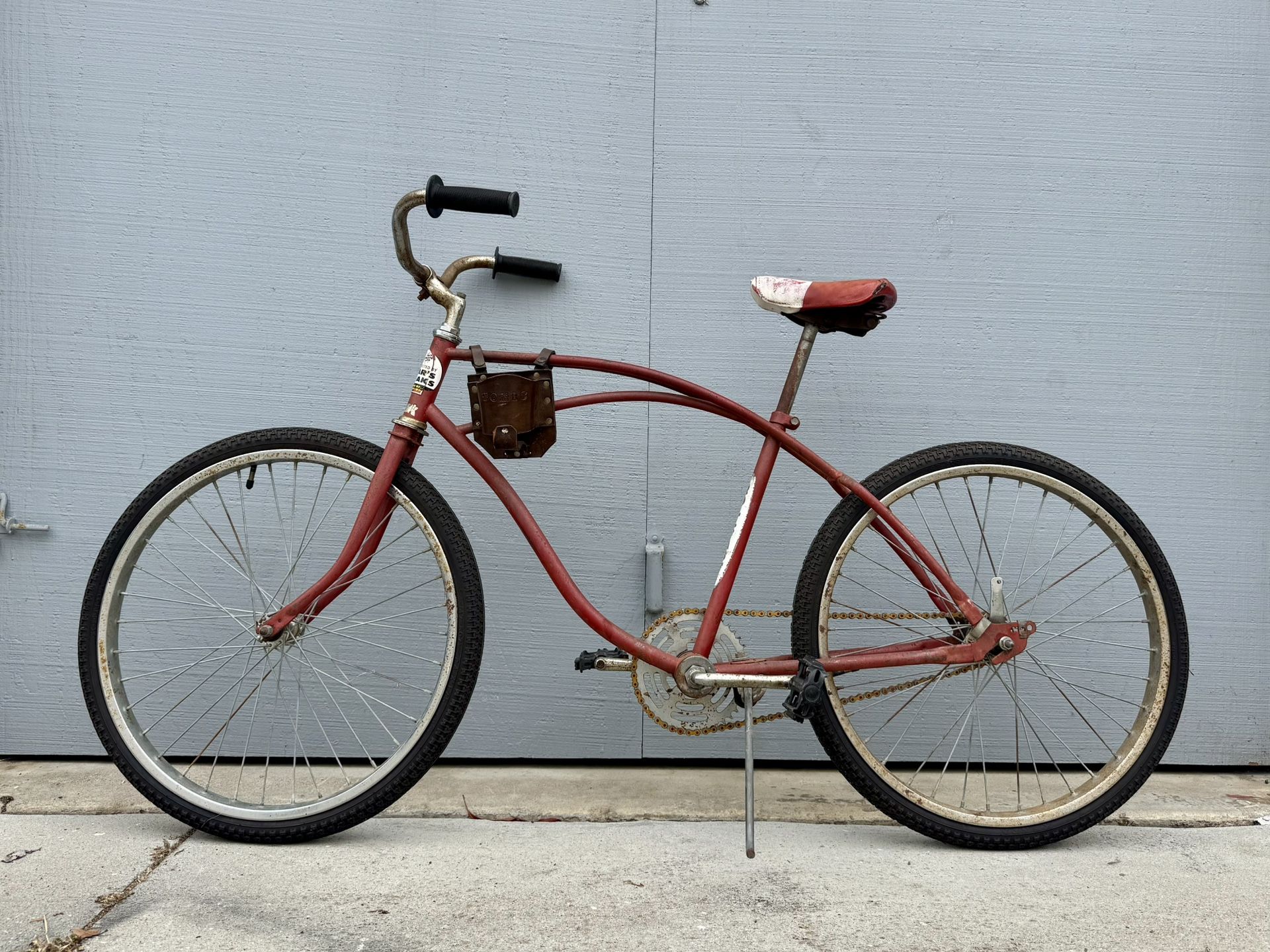 Vintage 1960s Rollfast Beach Cruiser Bike