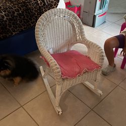 Kids Rocking Chair White