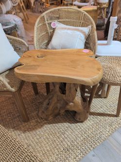 Live edge table