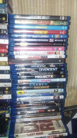 BLU-RAY'S Misc titles - Most newer and watched only once