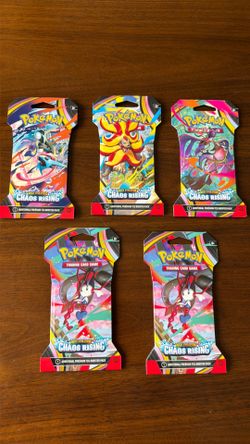 Pokemon Chaos Rising Sleeved Booster Pack
