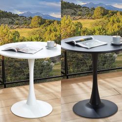 Tulip Dining Table 31” - Free Delivery ✅ Iron Top + Base - Modern Tulip Dining Table