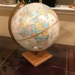 Large World Globe