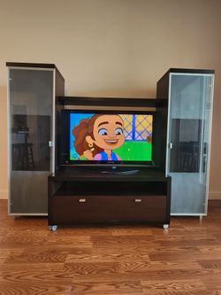 Entertainment Center with TV included