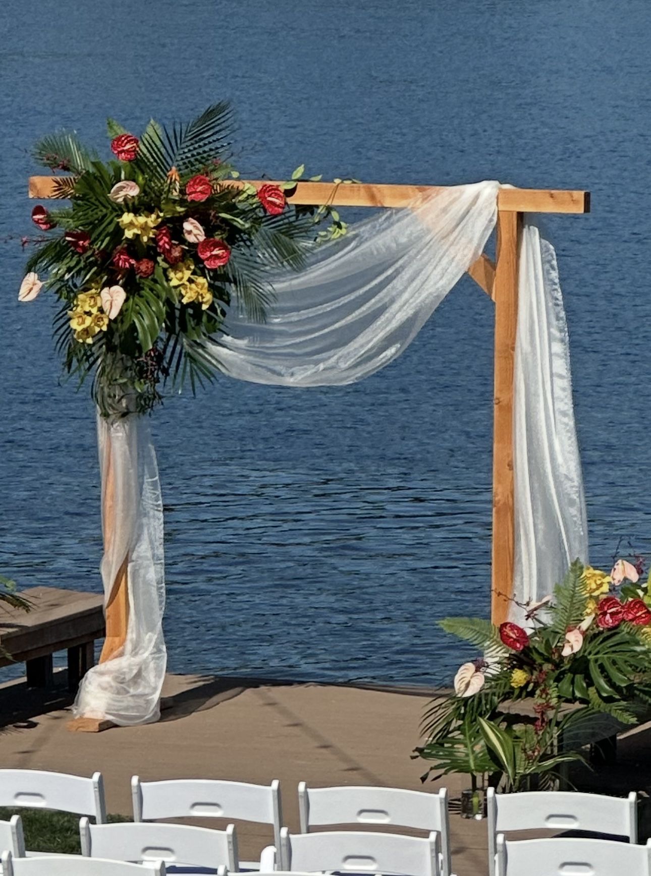 Wood Arch/Arbor For Wedding, Party, Event