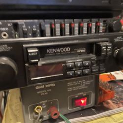 Kenwood Shaft Radio Cassette