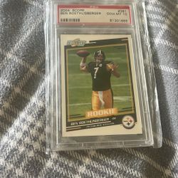 Big Ben PSA 10 Rookie Card