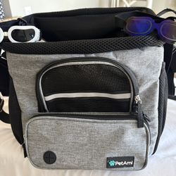 Pet Backpack With 2 Pairs Of Sunglasses 😎 
