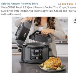 Ninja Pressure Cooker And Air Fryer