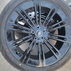 22" New Wheels & New Tires For LAND ROVER 
