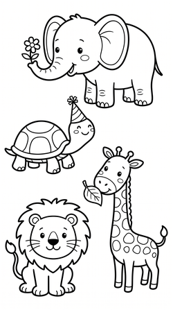 children coloring book