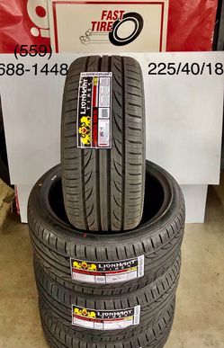 New tires 225/40/18 Llantas Nuevas MOUNTED BALANCED AND TAX INCLUDED